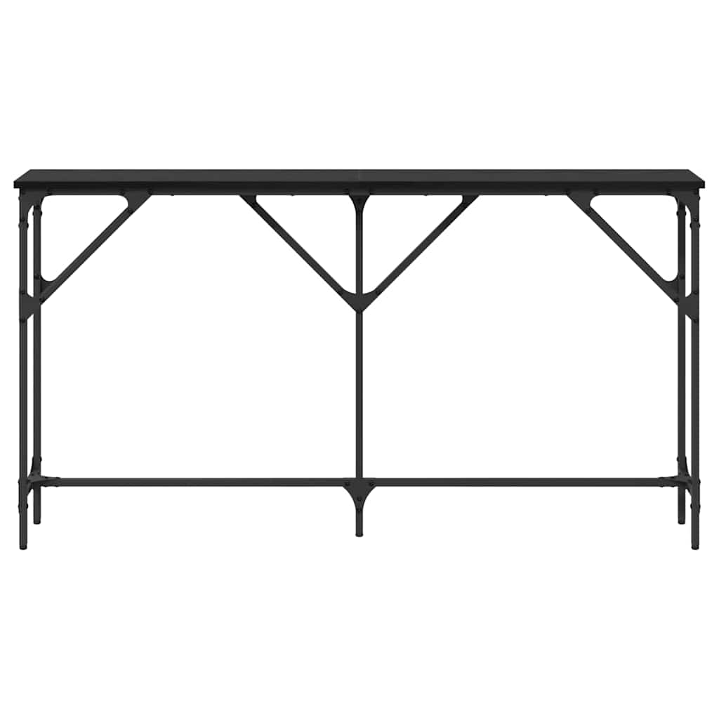 Konsolentisch Schwarze Eiche 140 x 23 x 75 cm