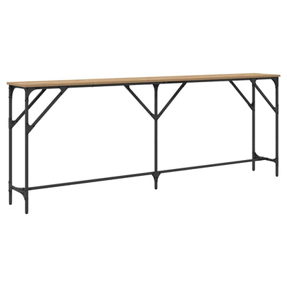 Konsolentisch Eiche handwerklich 200 x 29 x 75 cm
