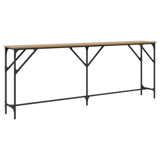 Konsolentisch Eiche handwerklich 200 x 29 x 75 cm