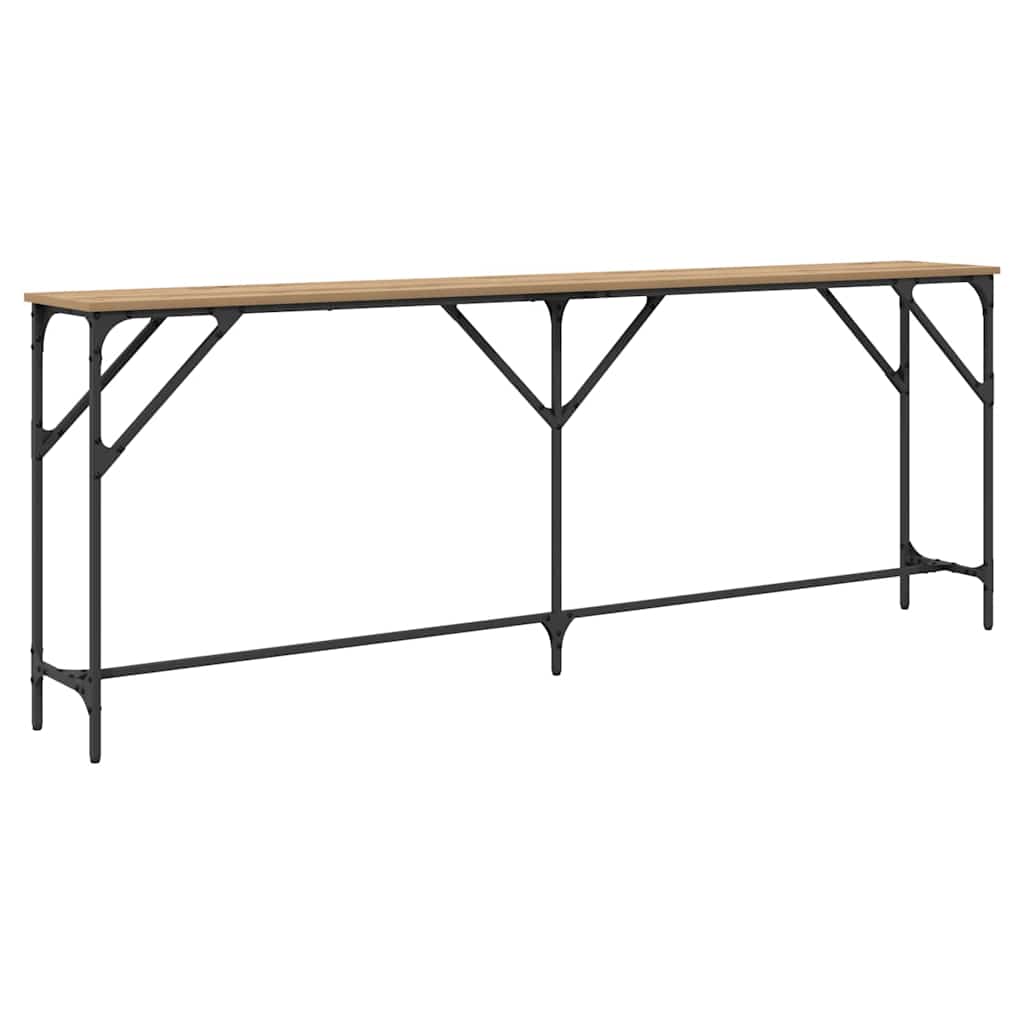 Konsolentisch Eiche handwerklich 200 x 29 x 75 cm