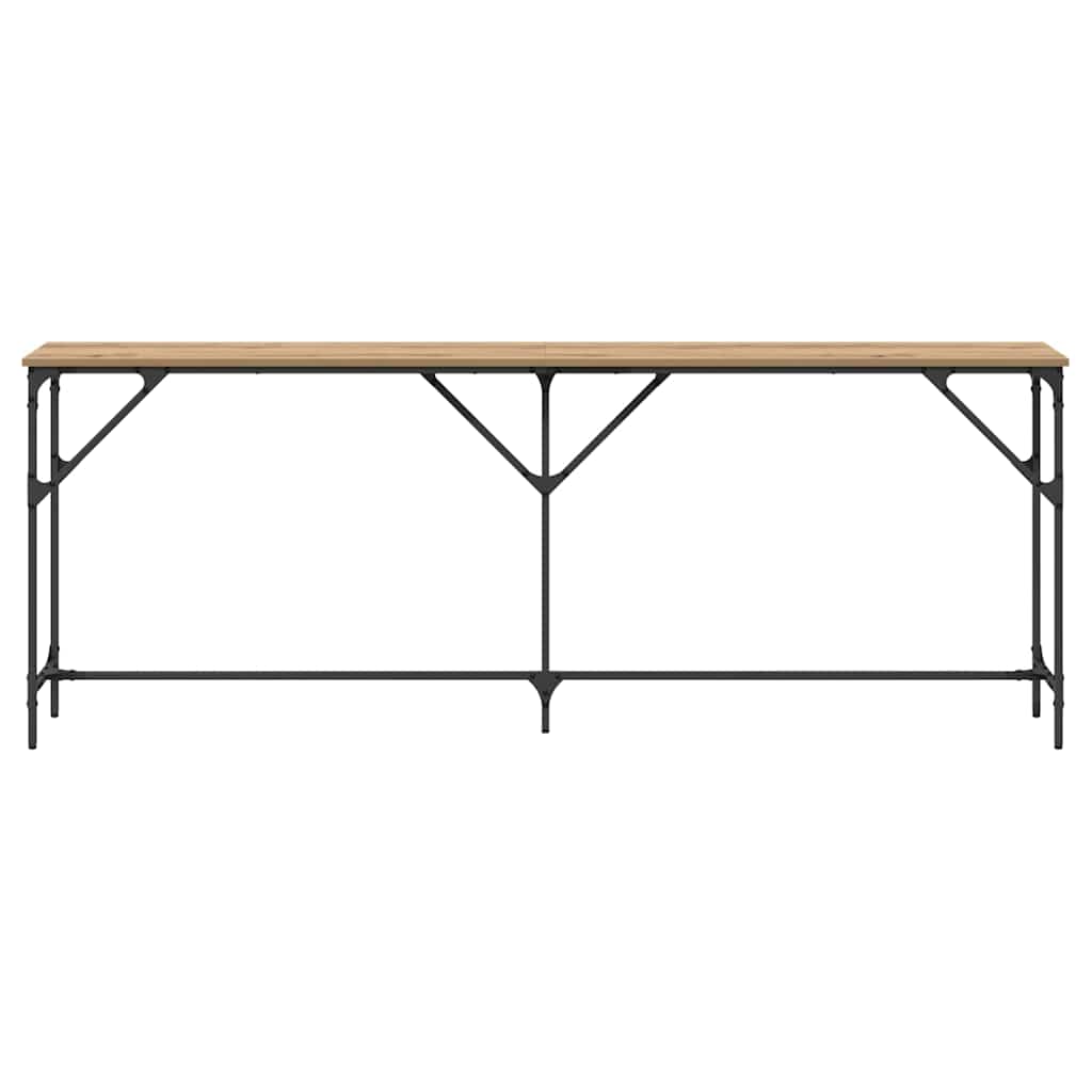 Konsolentisch Eiche handwerklich 200 x 29 x 75 cm