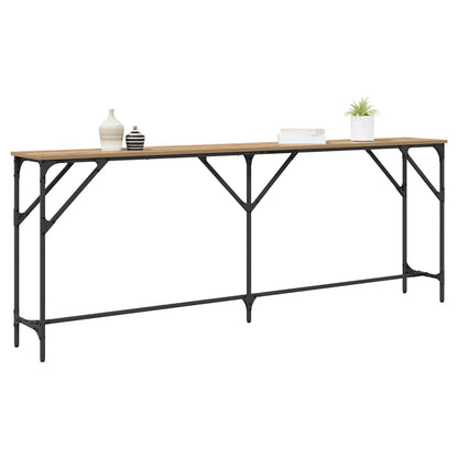 Konsolentisch Eiche handwerklich 200 x 29 x 75 cm