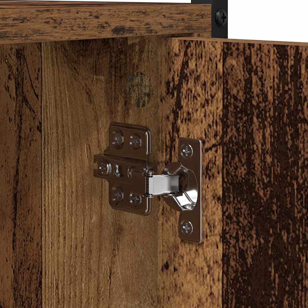 Waschmaschinenschrank Altholz 68 x 48,5 x 194 cm