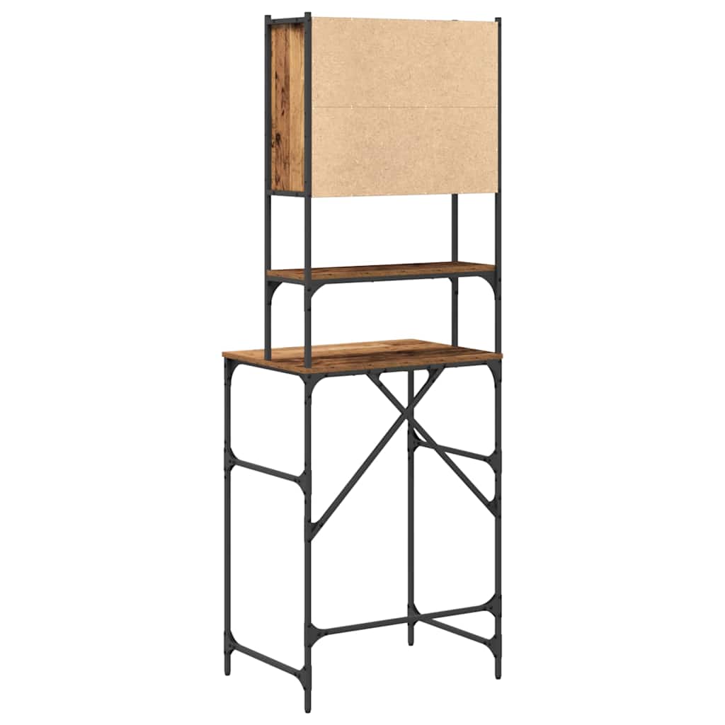 Waschmaschinenschrank Altholz 68 x 48,5 x 194 cm