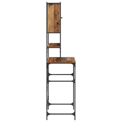 Waschmaschinenschrank Altholz 68 x 48,5 x 194 cm