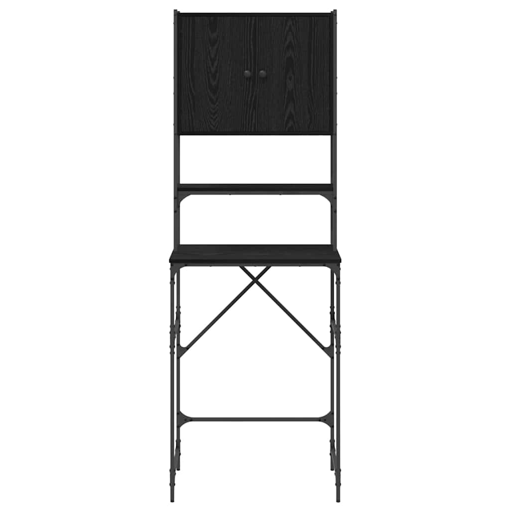 Waschmaschinenschrank Schwarze Eiche 68 x 48,5 x 194 cm