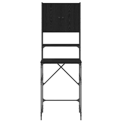 Waschmaschinenschrank Schwarze Eiche 68 x 48,5 x 194 cm