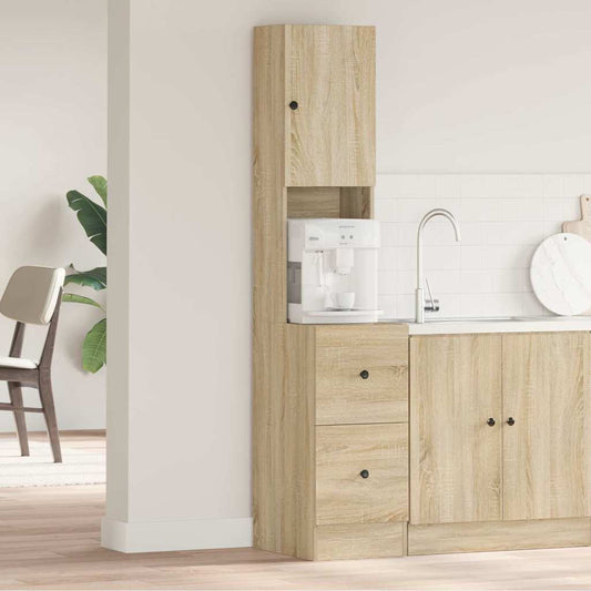 Küchenschrank Sonoma Eiche 35x50x180 cm Spanplatte