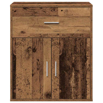 Sideboard mit Schubladen Altholz 60 x 31 x 70 cm Holzwerkstoff