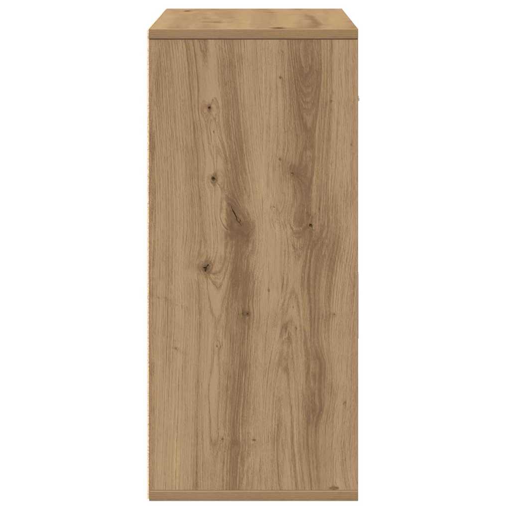 Sideboard Eiche handwerklich 60 x 31 x 70 cm Holzwerkstoff