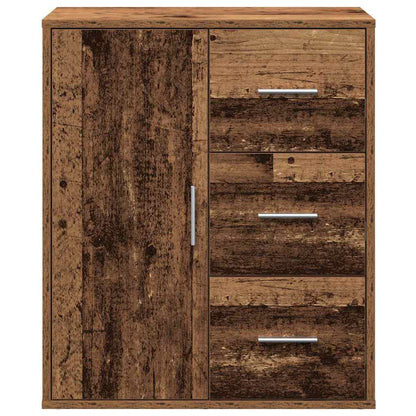 Sideboard mit Schubladen Altholz 60 x 31 x 70 cm Holzwerkstoff