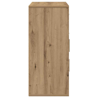 Sideboard Eiche handwerklich 60 x 31 x 70 cm Holzwerkstoff
