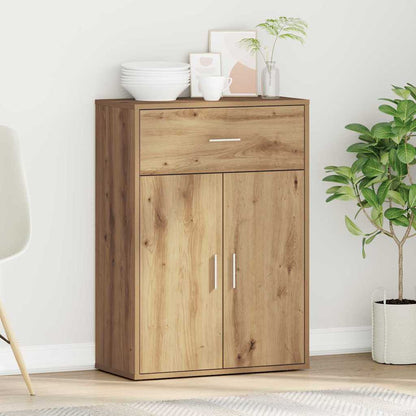 Sideboard Eiche handwerklich 79 x 38 x 80 cm Holzwerkstoff