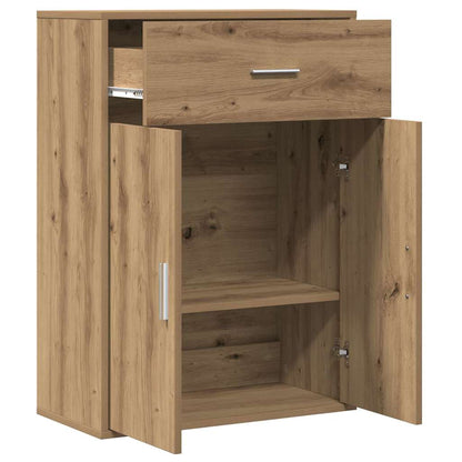 Sideboard Eiche handwerklich 79 x 38 x 80 cm Holzwerkstoff