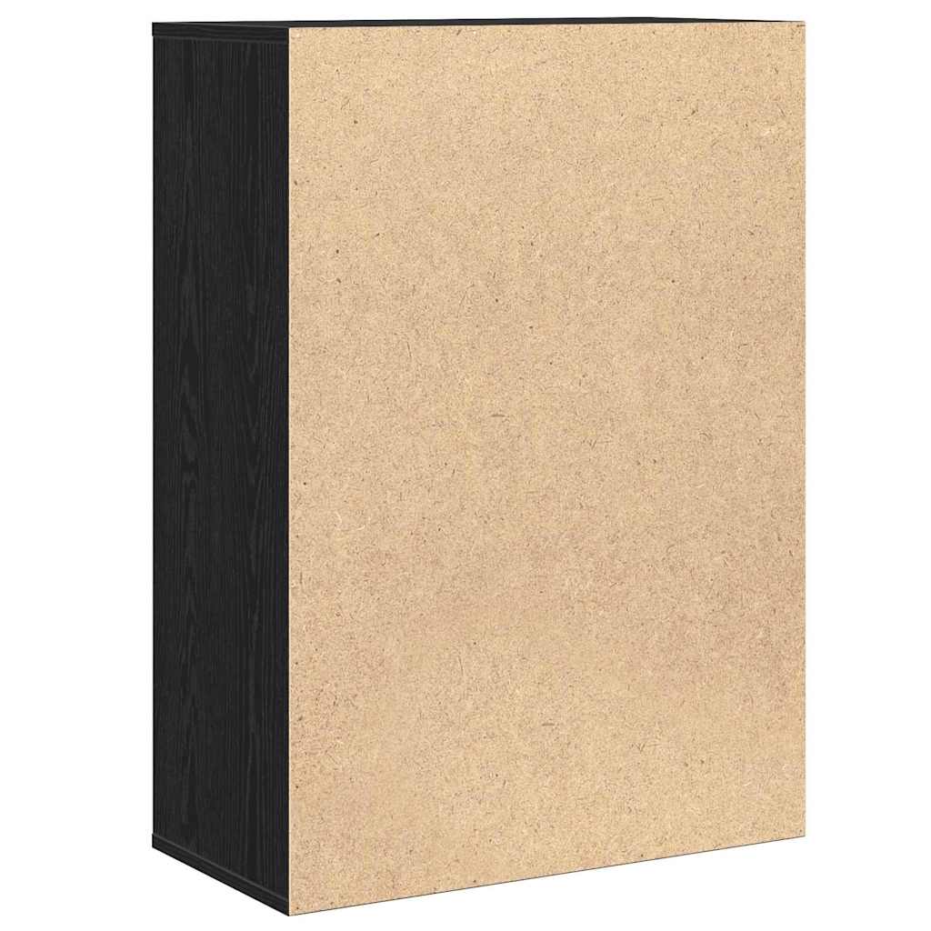 Sideboard Schwarze Eiche 79 x 38 x 80 cm Holzwerkstoff