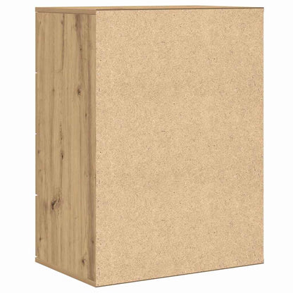 Sideboard Eiche handwerklich 60 x 39 x 80 cm Holzwerkstoff