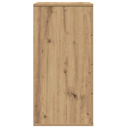 Sideboard Eiche handwerklich 60 x 39 x 80 cm Holzwerkstoff