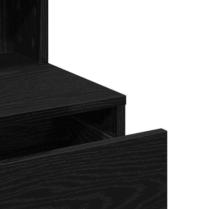 Schminktisch Schwarze Eiche 80 x 41 x 134,5 cm Holzwerkstoff