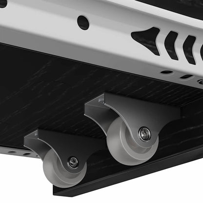 Schlanker Badezimmer-Schrank Schwarze Eiche 22 x 44 x 61,5 cm