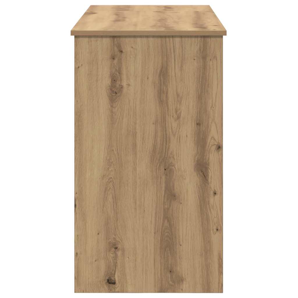 Schminktisch Eiche handwerklich 100 x 45 x 76 cm Holzwerkstoff