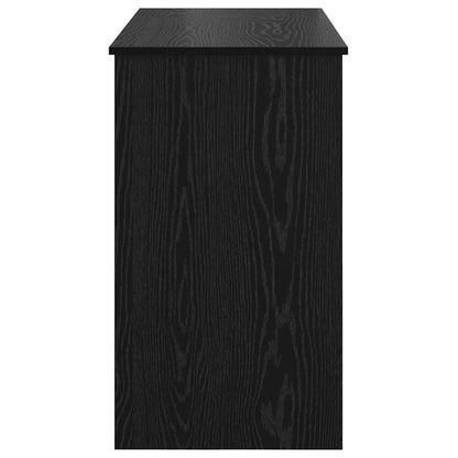 Schminktisch Schwarze Eiche 100 x 45 x 76 cm Holzwerkstoff