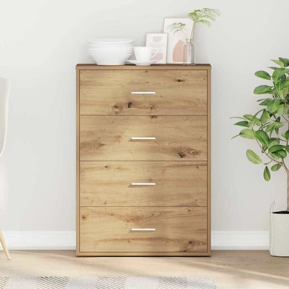 Sideboard Eiche handwerklich 60 x 31 x 84 cm Holzwerkstoff