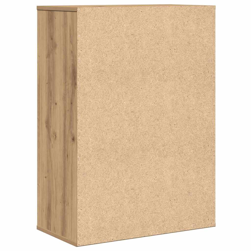 Sideboard Eiche handwerklich 60 x 31 x 84 cm Holzwerkstoff