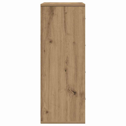 Sideboard Eiche handwerklich 60 x 31 x 84 cm Holzwerkstoff