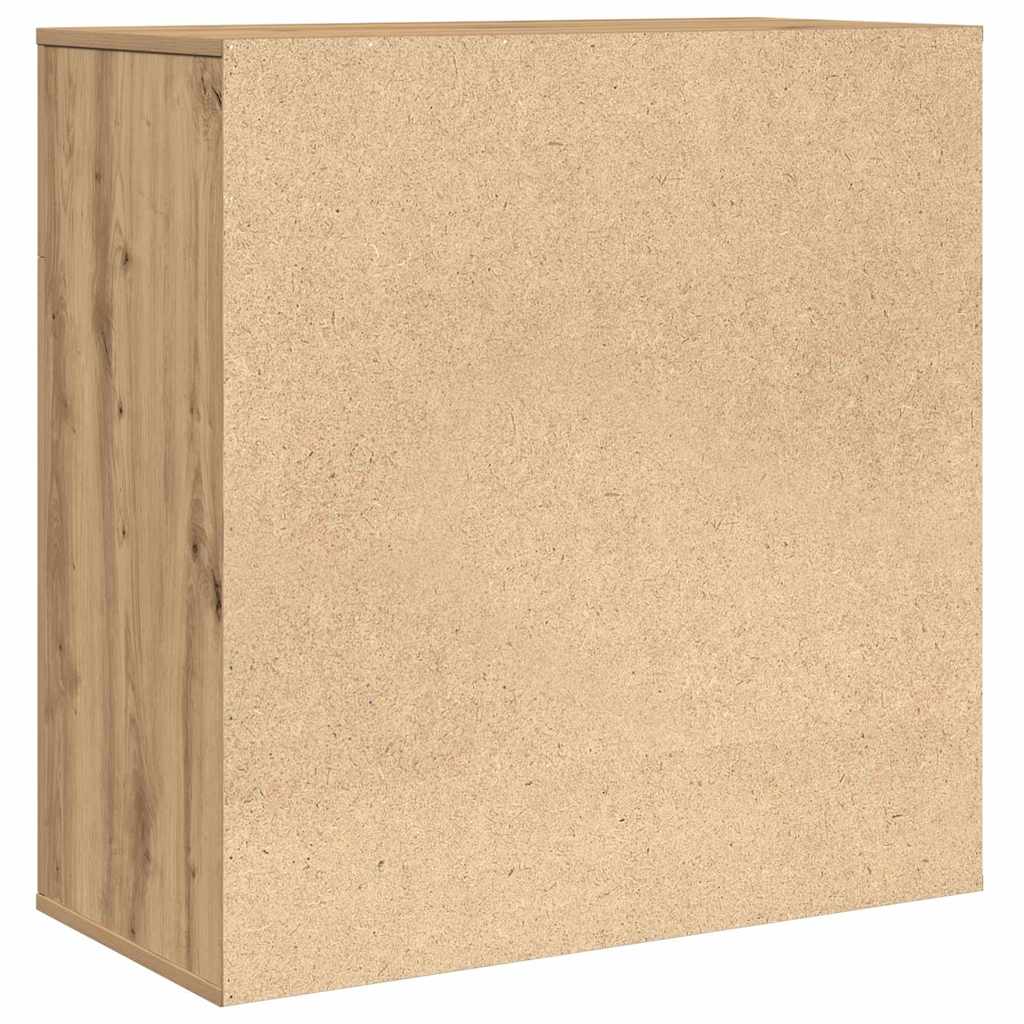 Sideboard Eiche handwerklich 79 x 38 x 80 cm Holzwerkstoff