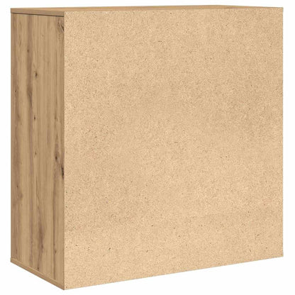 Sideboard Eiche handwerklich 79 x 38 x 80 cm Holzwerkstoff