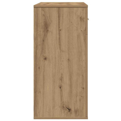 Sideboard Eiche handwerklich 79 x 38 x 80 cm Holzwerkstoff