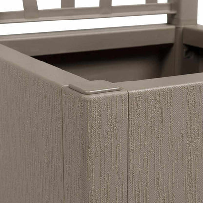 Gartenblumentopf Grau 36 x 36 x 140 cm Polypropylen