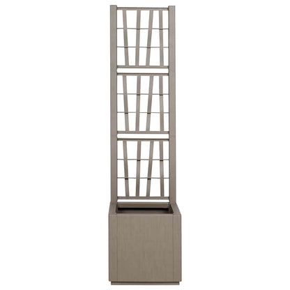 Gartenblumentopf Grau 36 x 36 x 140 cm Polypropylen