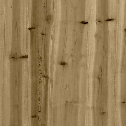 Gartensofa Grün 185.5 x 60 x 62 cm Imprägniertes Kiefernholz