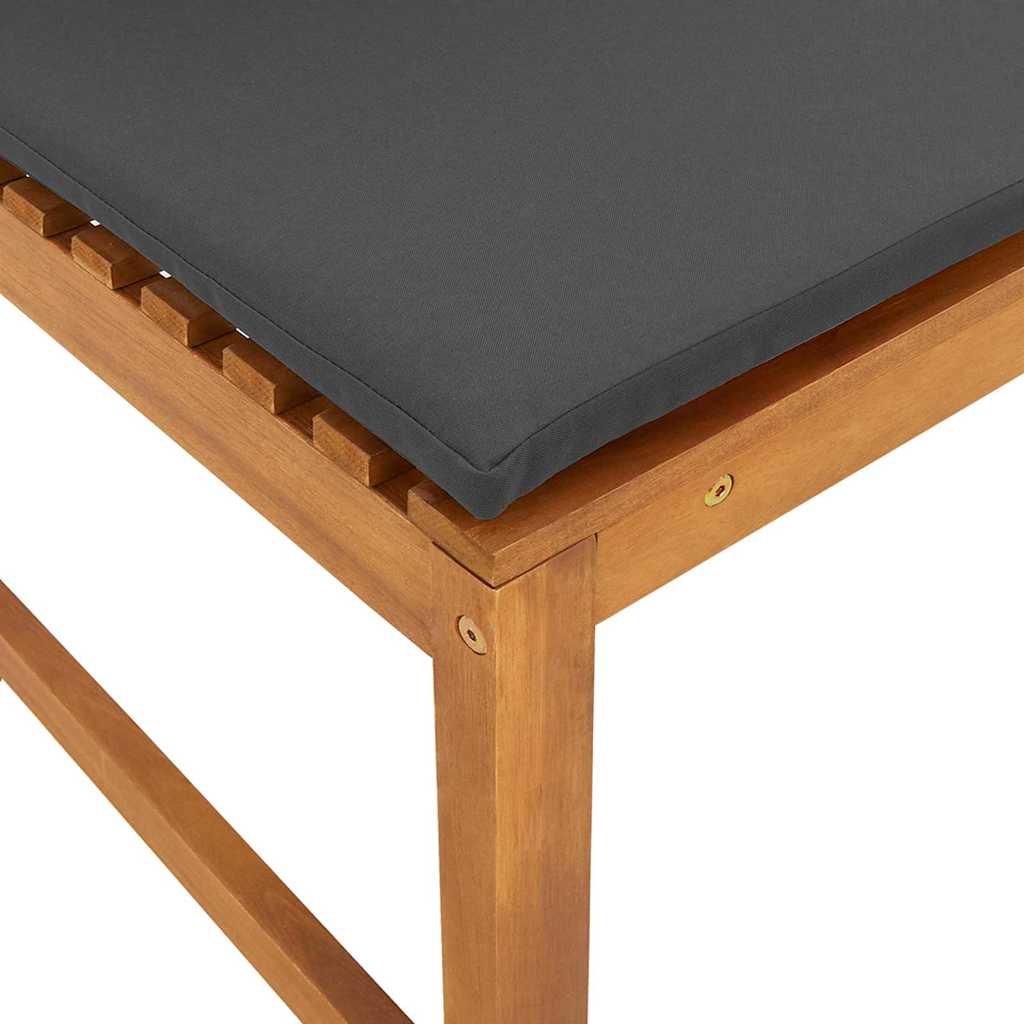 Gartenbänke Set 5 pcs Braun Akazie Massivholz