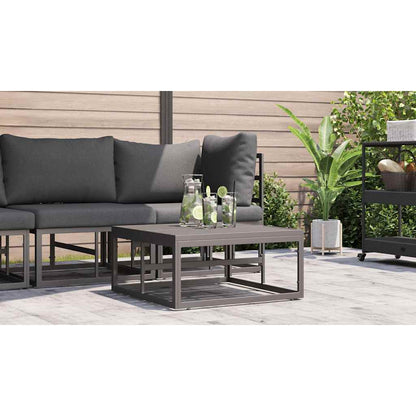 Gartenmöbel Schwarz Aluminium