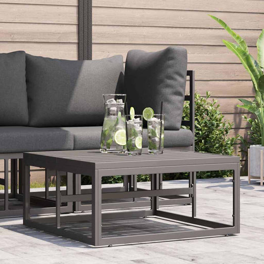 Gartenmöbel Schwarz Aluminium