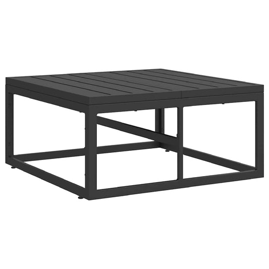 Gartenmöbel Schwarz Aluminium