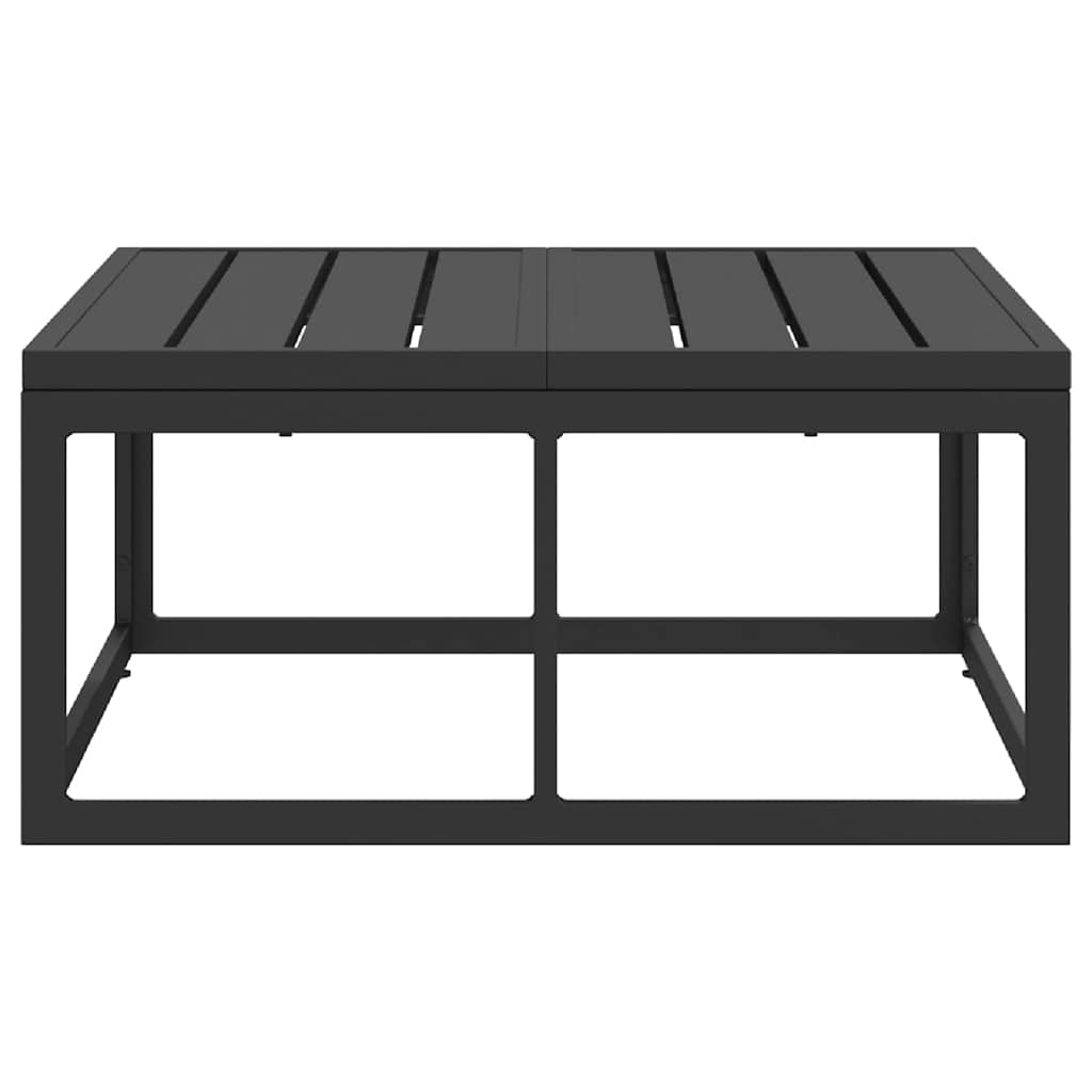Gartenmöbel Schwarz Aluminium