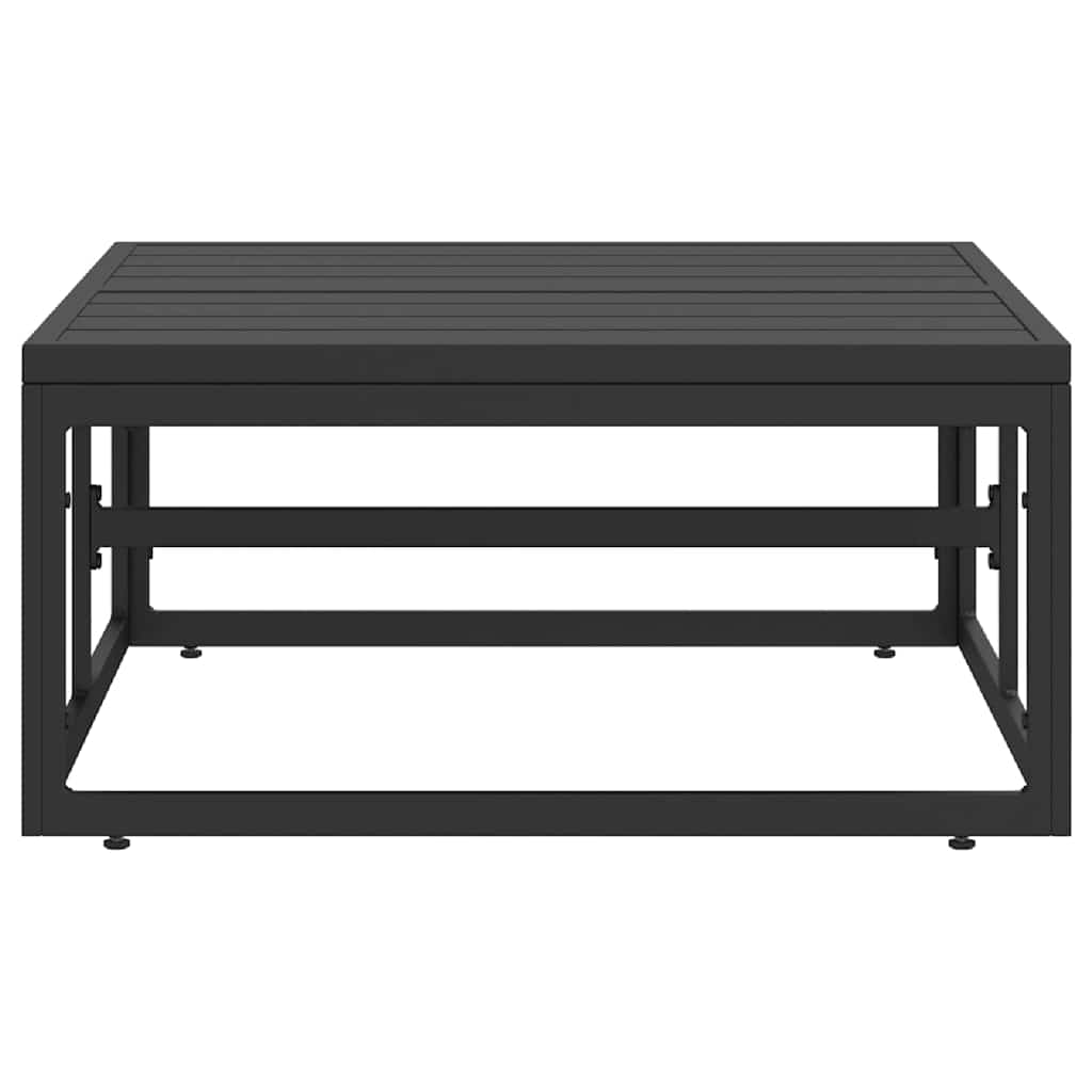 Gartenmöbel Schwarz Aluminium