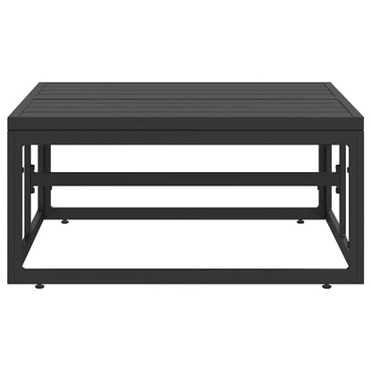 Gartenmöbel Schwarz Aluminium