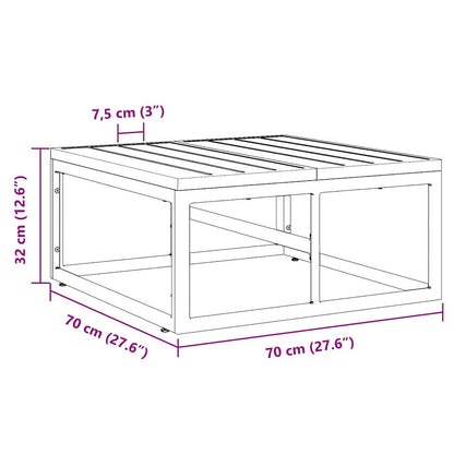 Gartenmöbel Schwarz Aluminium