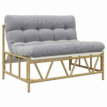 Gartenbank Hellgrau 110 x 75 x 71 cm Stahl