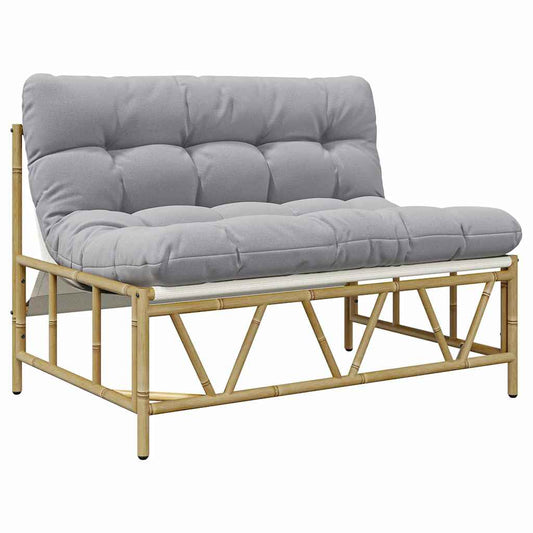 Gartenbank Hellgrau 110 x 75 x 71 cm Stahl