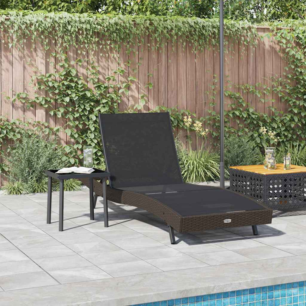 Sonnenliege mit Tisch 2 pcs Produktattribute 40 x 40 x 40.5 cm