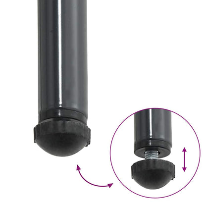 Garten Essgruppe 3 pcs Schwarz und Anthrazit