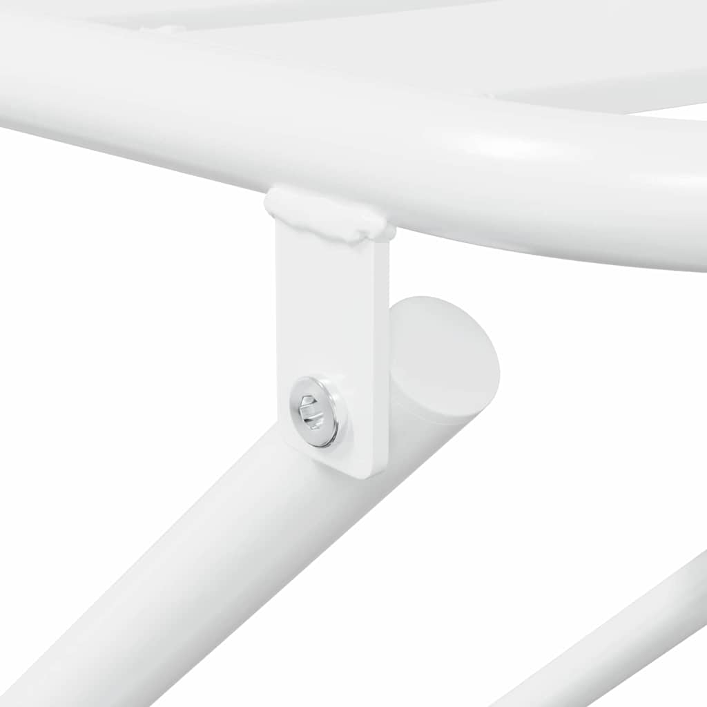 Bistrogarnitur 3 pcs Weiß Stahl