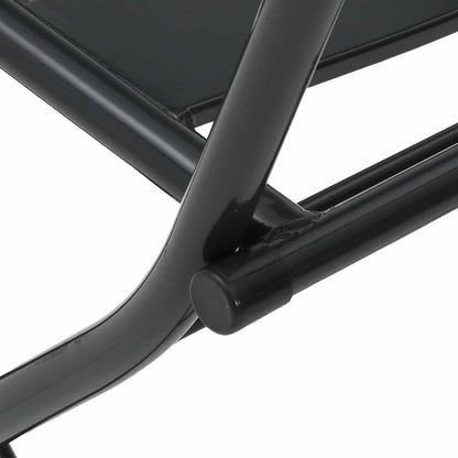 Bistrogarnitur 3 pcs Anthrazit Stahl