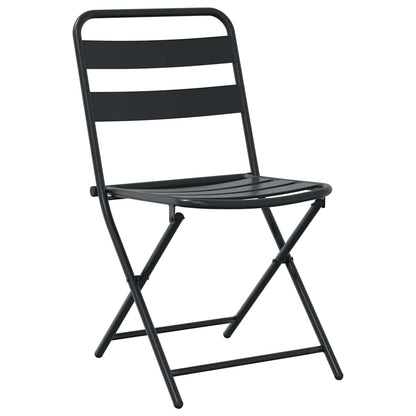 Bistrogarnitur 3 pcs Anthrazit Stahl