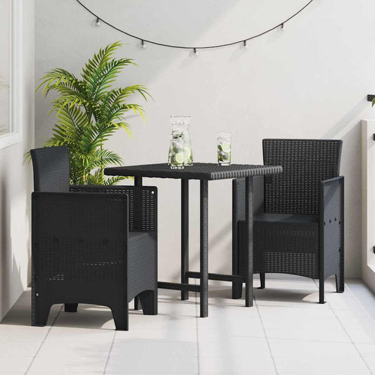 Gartenstuhl 2 pcs Anthrazit 53 x 49 x 85 cm PP